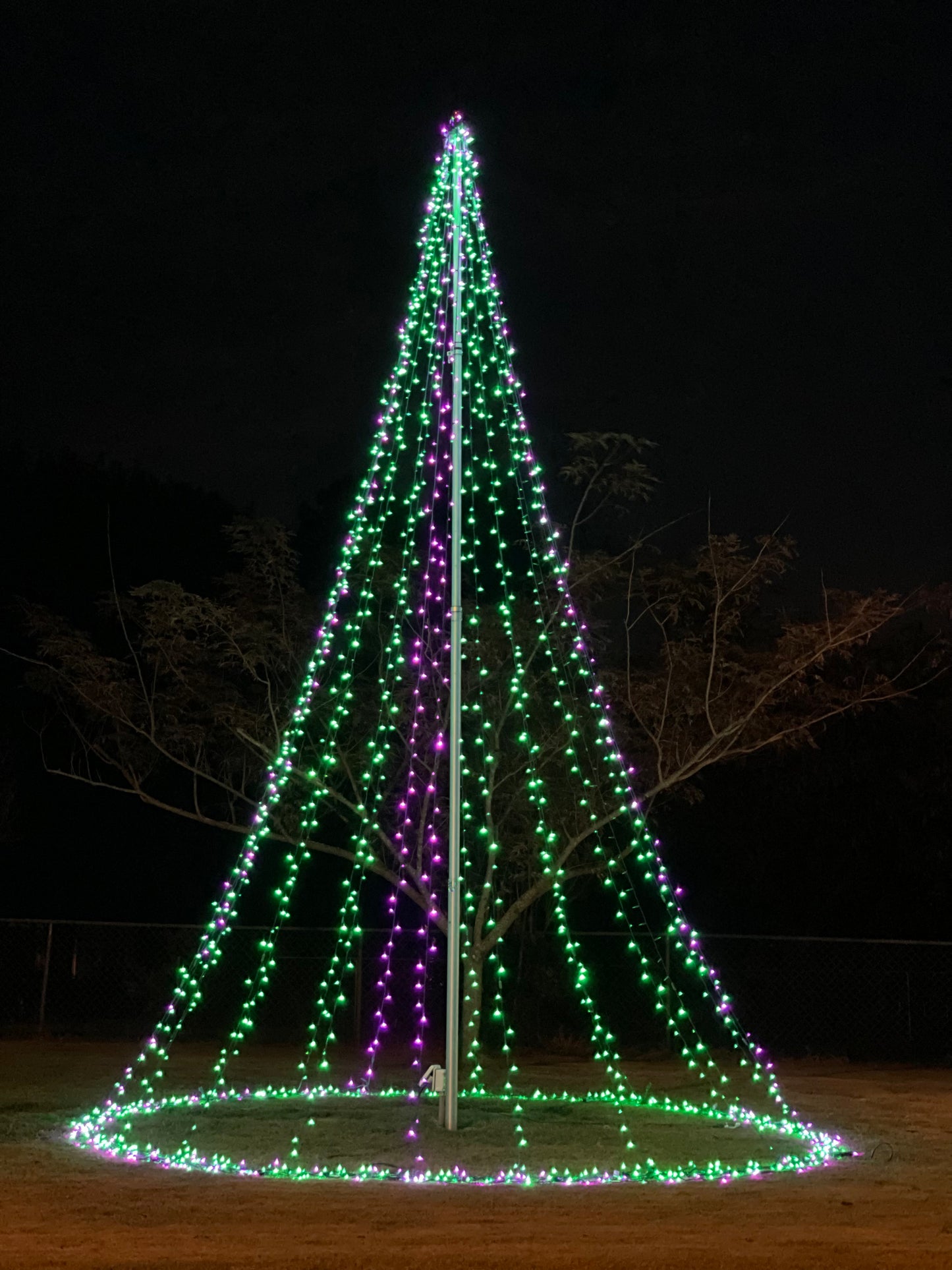 20ft Flagpole String Tree Bundle