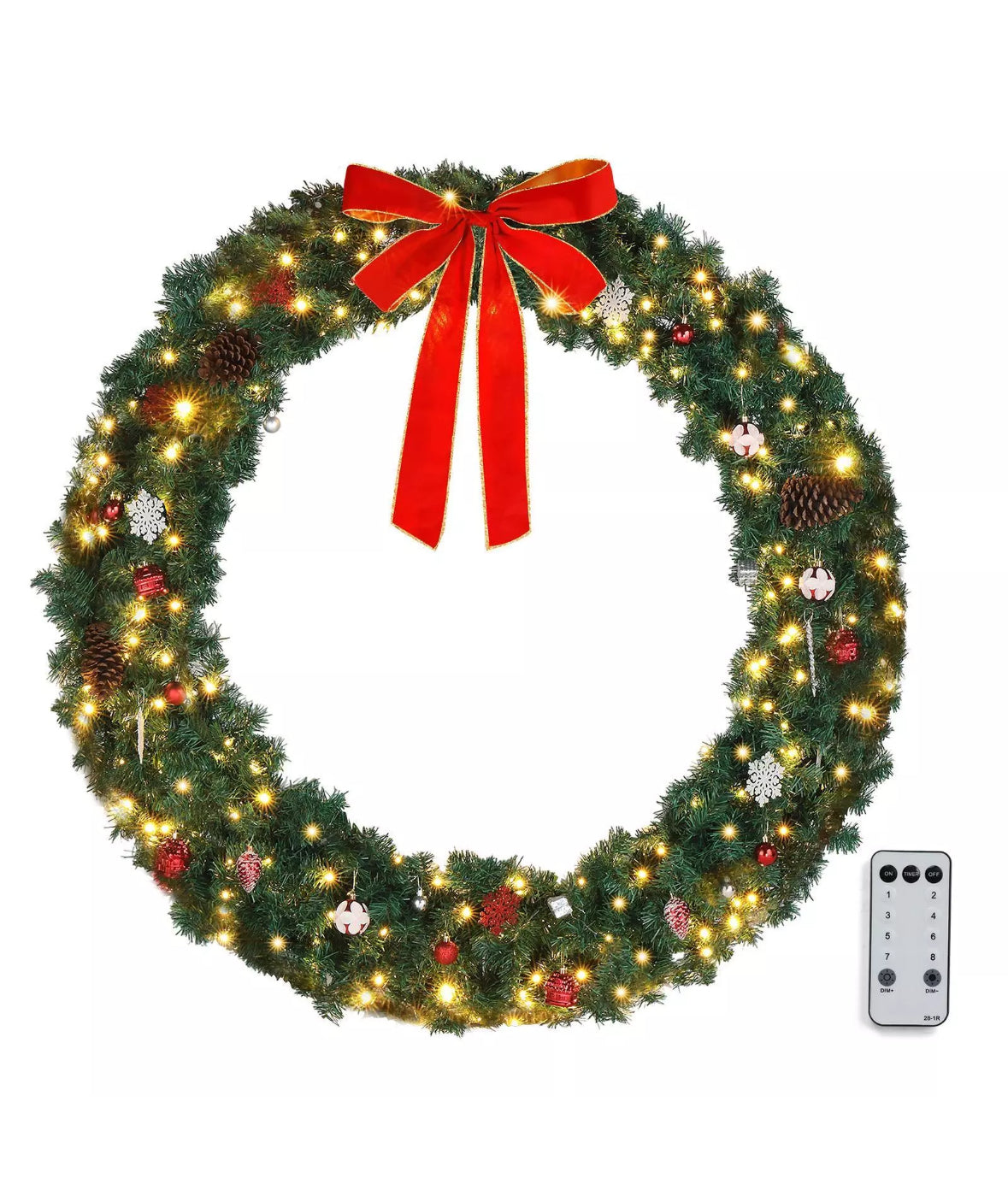 4ft LED Wreaths