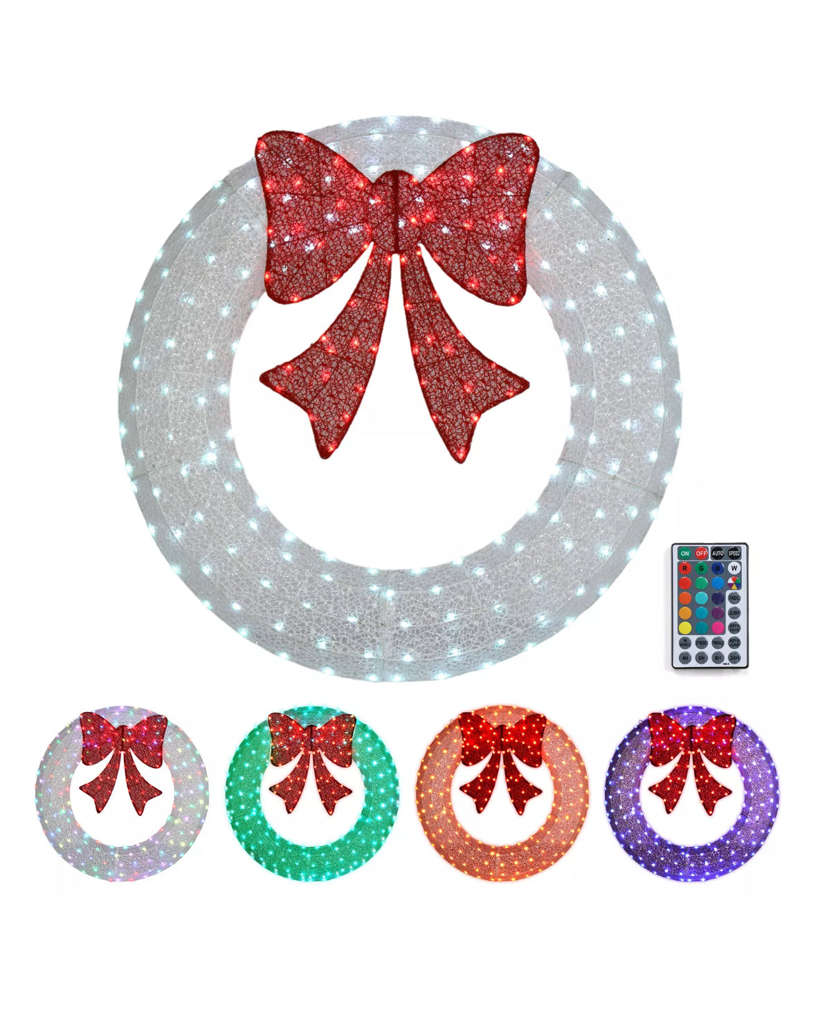 4ft LED Wreaths