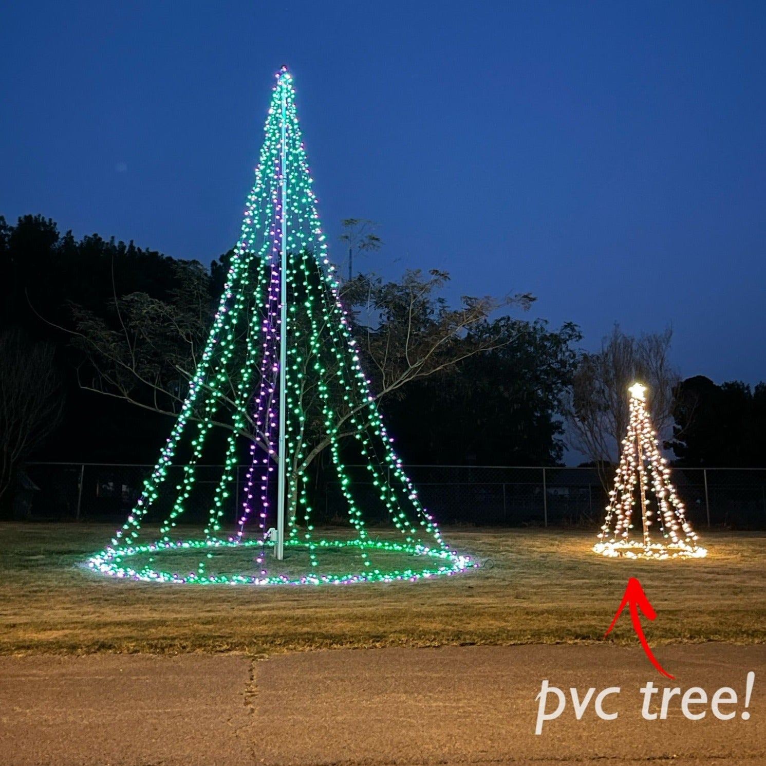 Flagpole Christmas tree kits DIY – JattyCo