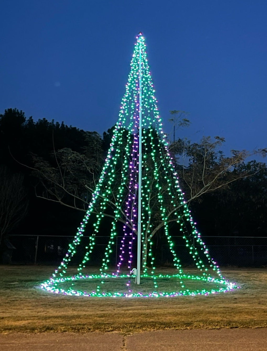 20ft flagpole christmas tree kits 224 JattyCo