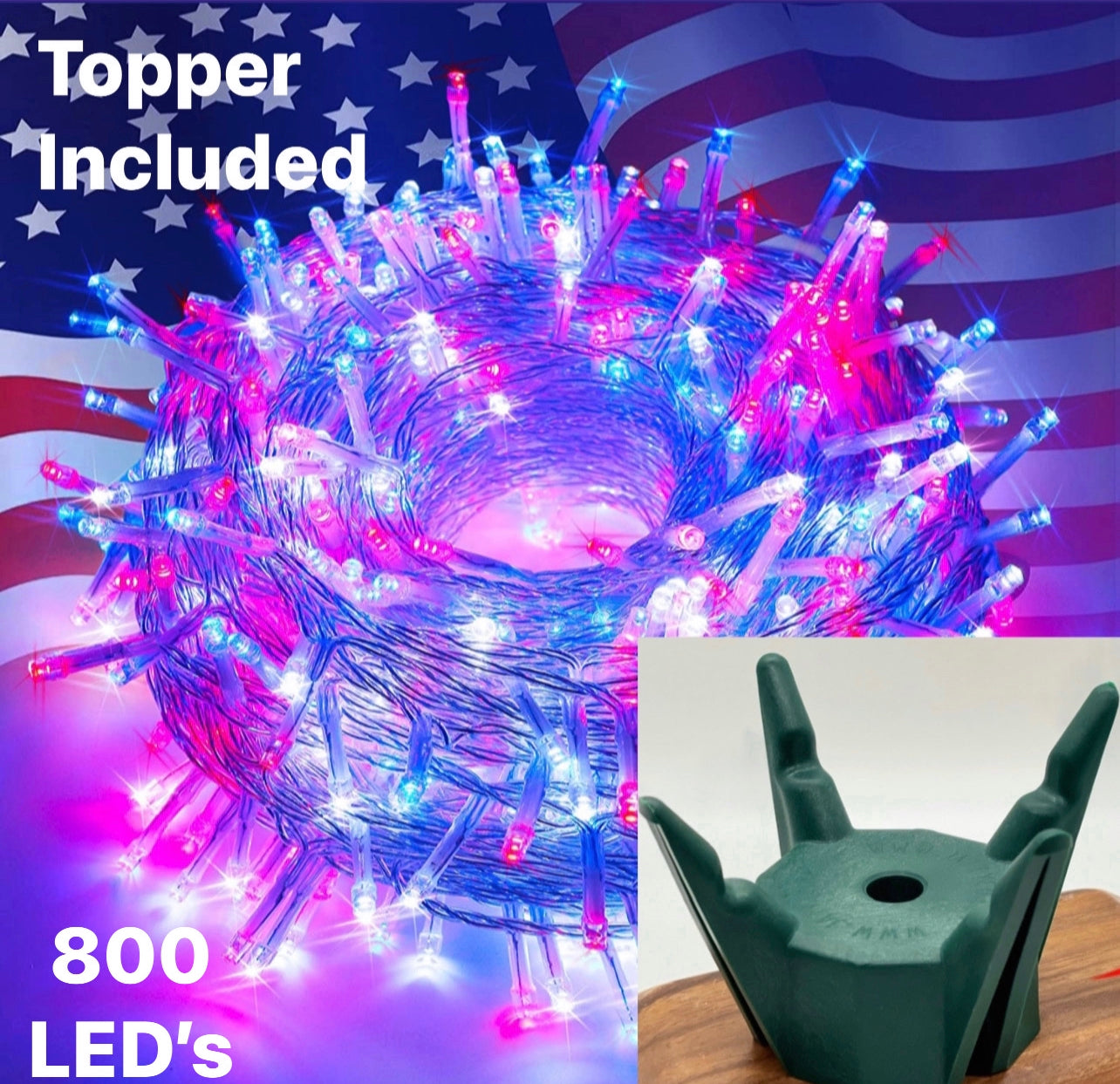 4 String lights & Topper kit (most popular)