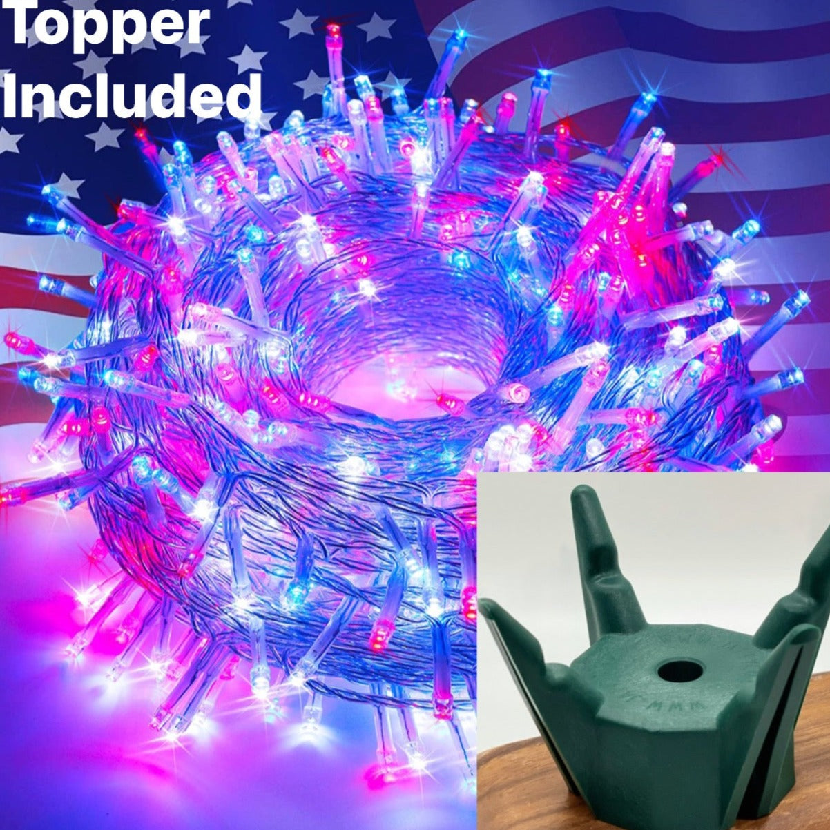 4 String lights & Topper kit (most popular)
